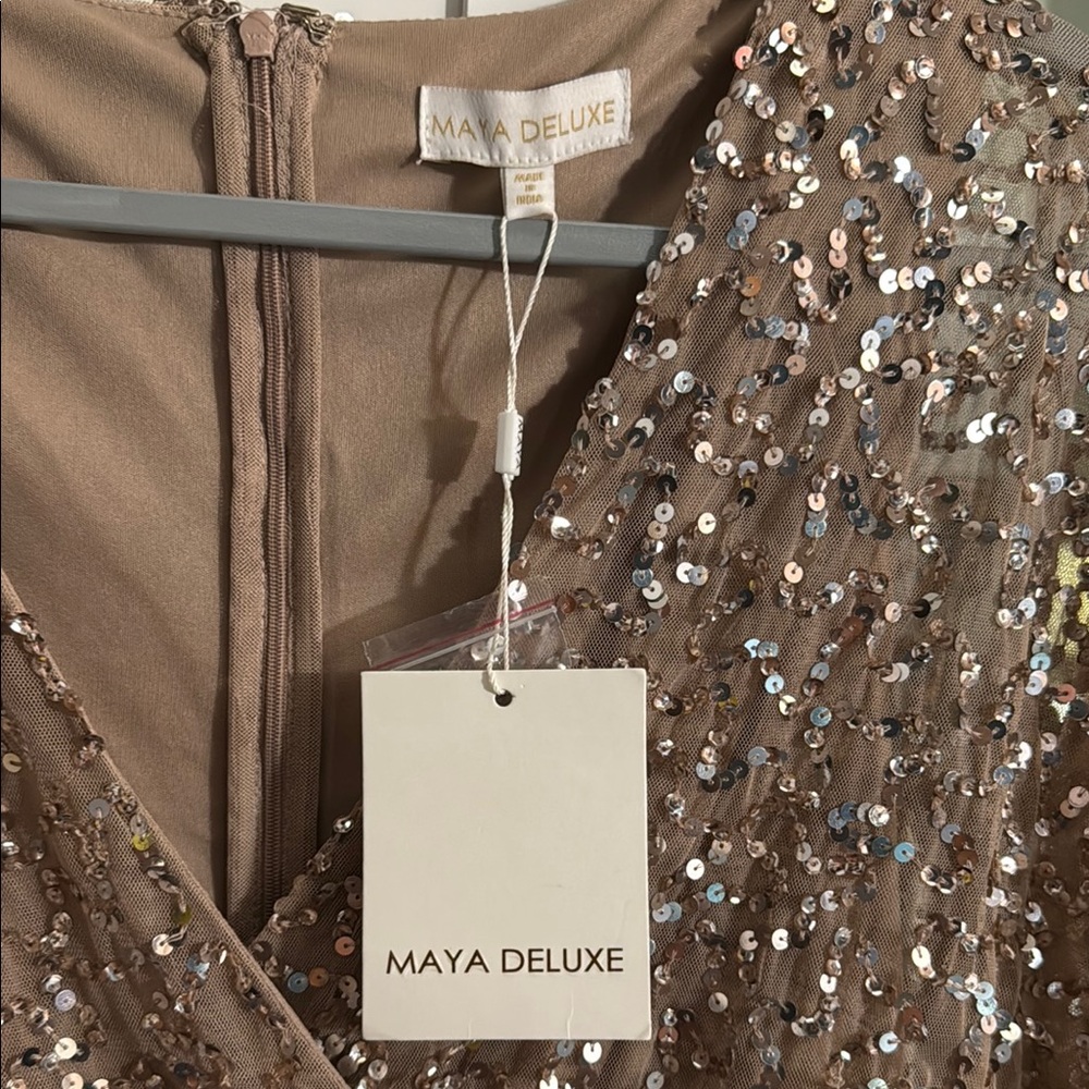 Maya Deluxe Sequin Dress